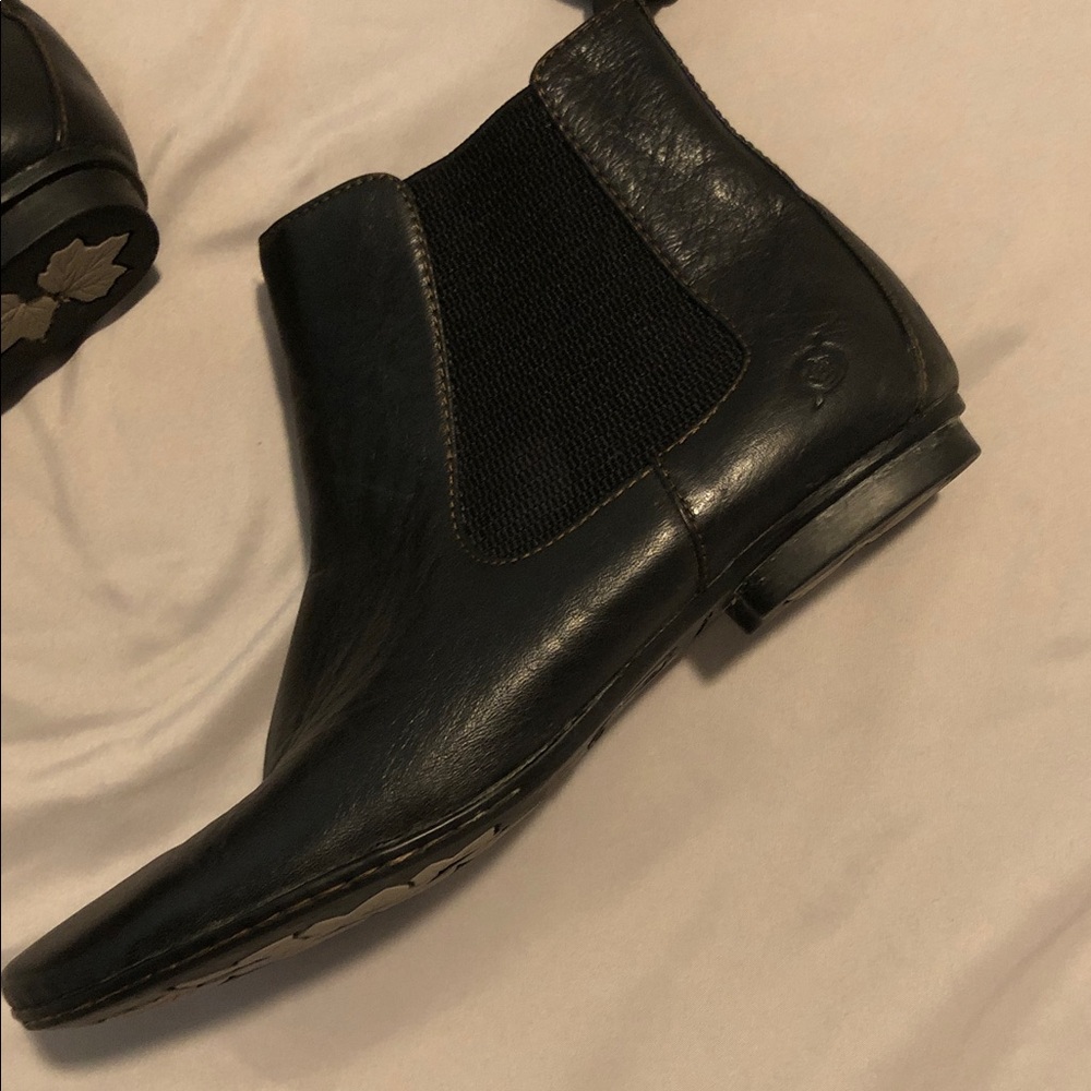 Women’s Born Black Leather Boots